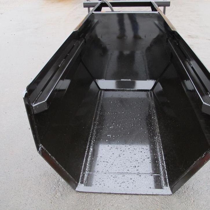 Ejector Bucket made for Glenfarrow GF210 - JCB Q-Fit Brackets and Fork Pockets