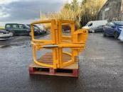 Wrapped Bale Clamp with Manitou Brackets